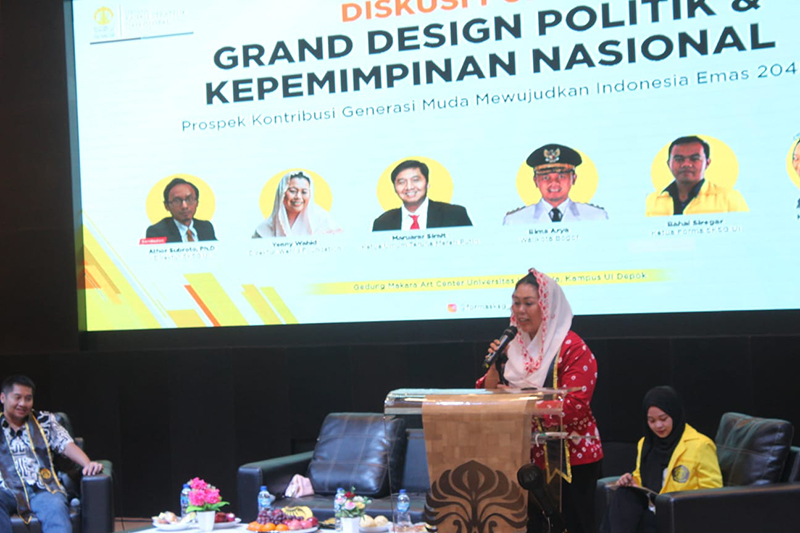 Yenny Wanid: Technology, Ecology, and Ideology Are Three Big Challenges That Future Leaders Must Answer