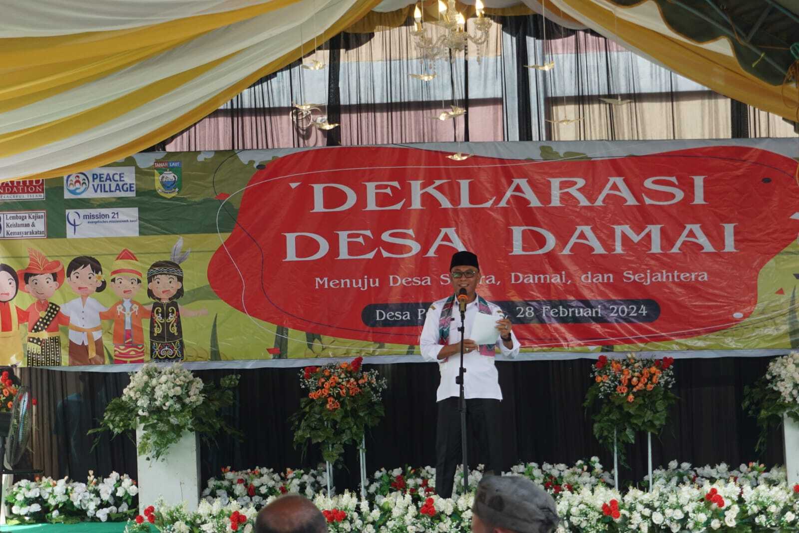 PJ Bupati Tanah Laut Apresiasi Deklarasi Desa Damai Pemalongan