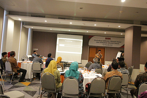 Catatan Workshop Indikator dan Kebijakan Sekolah Damai