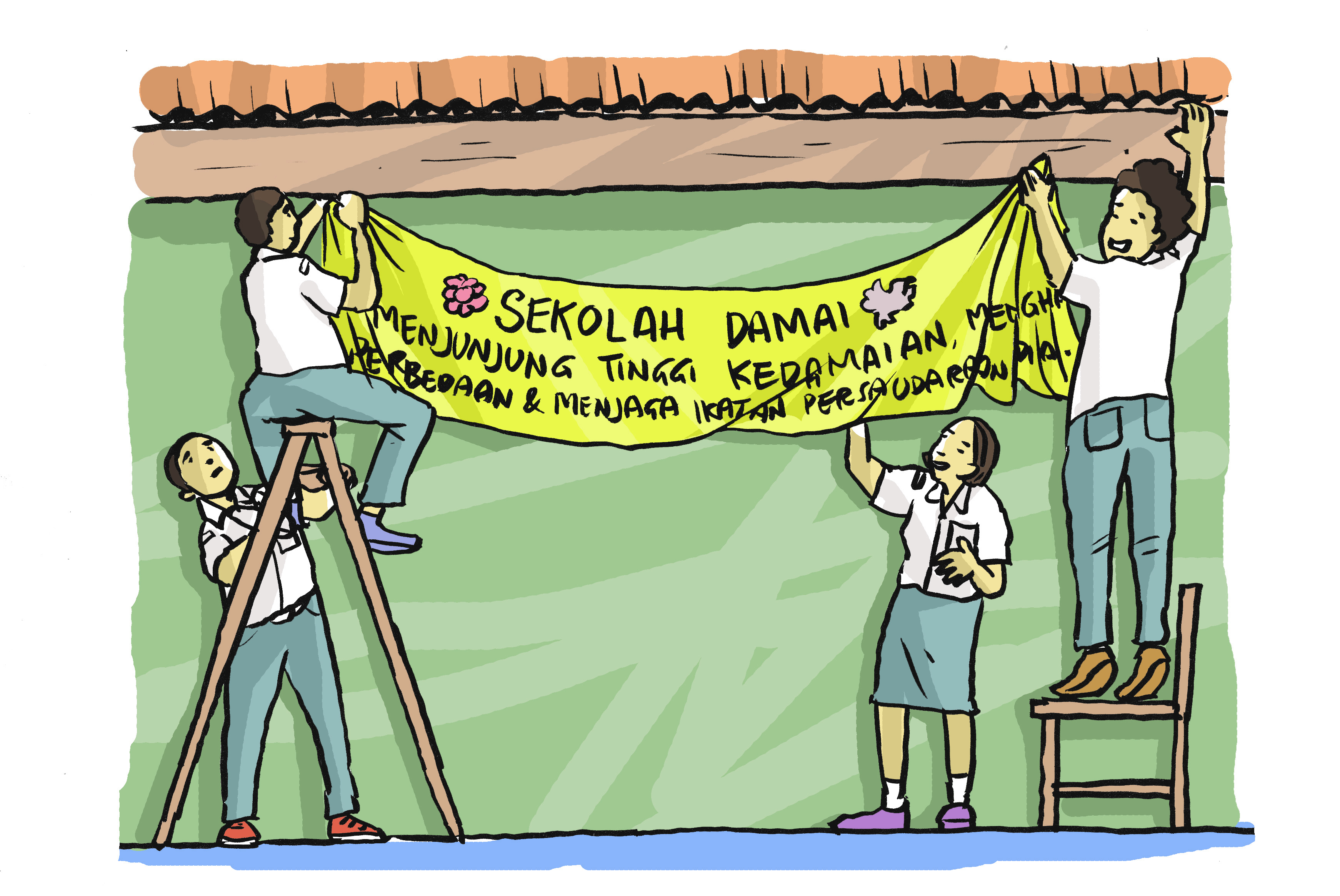 Membangun Budaya Damai Mulai dari Sekolah