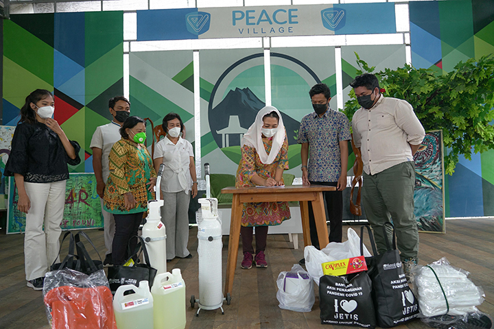 Wahid Foundation Bantu Mitigasi Covid-19 Sebesar Rp 2,3 Miliar ke Desa Damai