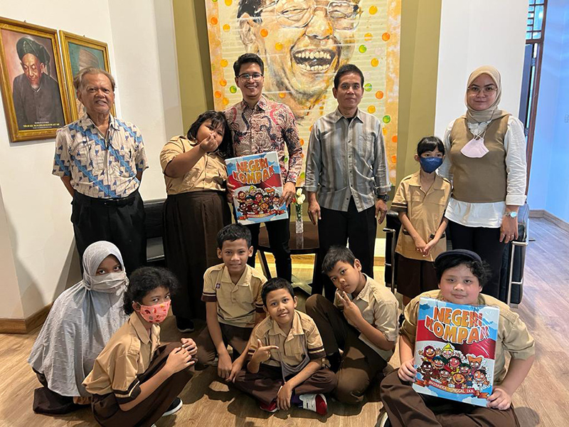 Wahid Foundation Menerima Kunjungan dari Sekolah Dasar Swasta (SDS) Yayasan Pendidikan Miranti