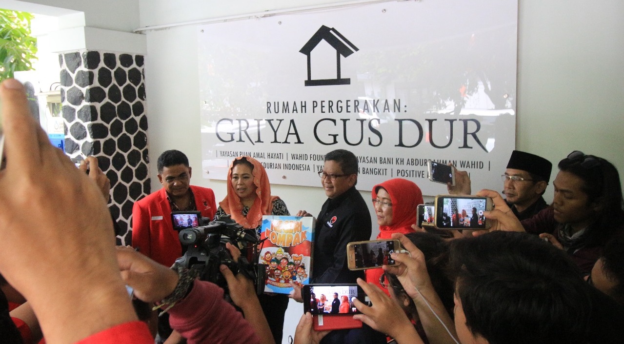 PDI Perjuangan akan Dukung Program 'Kampung Damai' Wahid Foundation