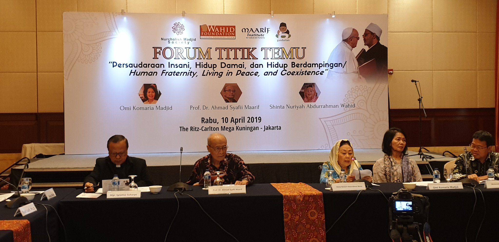 Hadirkan Tokoh Lintas Agama, Forum Titik Temu Ajak Umat Tolak Intoleransi