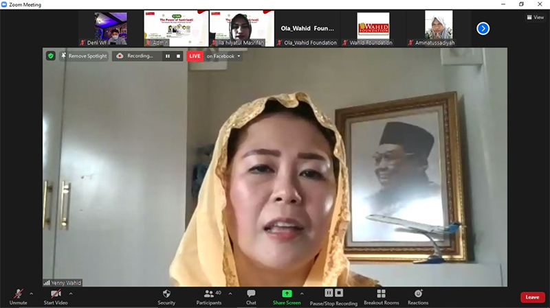 Peringati Hari Santri, Yenny Wahid : Perempuan Santri Harus Difasilitasi Agar Lebih Berdaya
